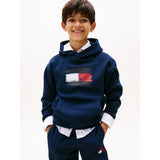 Tommy Hilfiger Dark Night Navy Flag Hoodie