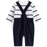 Tommy Hilfiger Dark Night Navy Baby Cord Dungaree Set