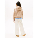 Tommy Hilfiger Malted Milk Tonal Crest Hoodie