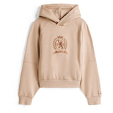 Tommy Hilfiger Malted Milk Tonal Crest Hoodie