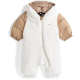 Tommy Hilfiger Ivory Silk Teddy Combi Skisuit