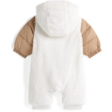 Tommy Hilfiger Ivory Silk Teddy Combi Skisuit