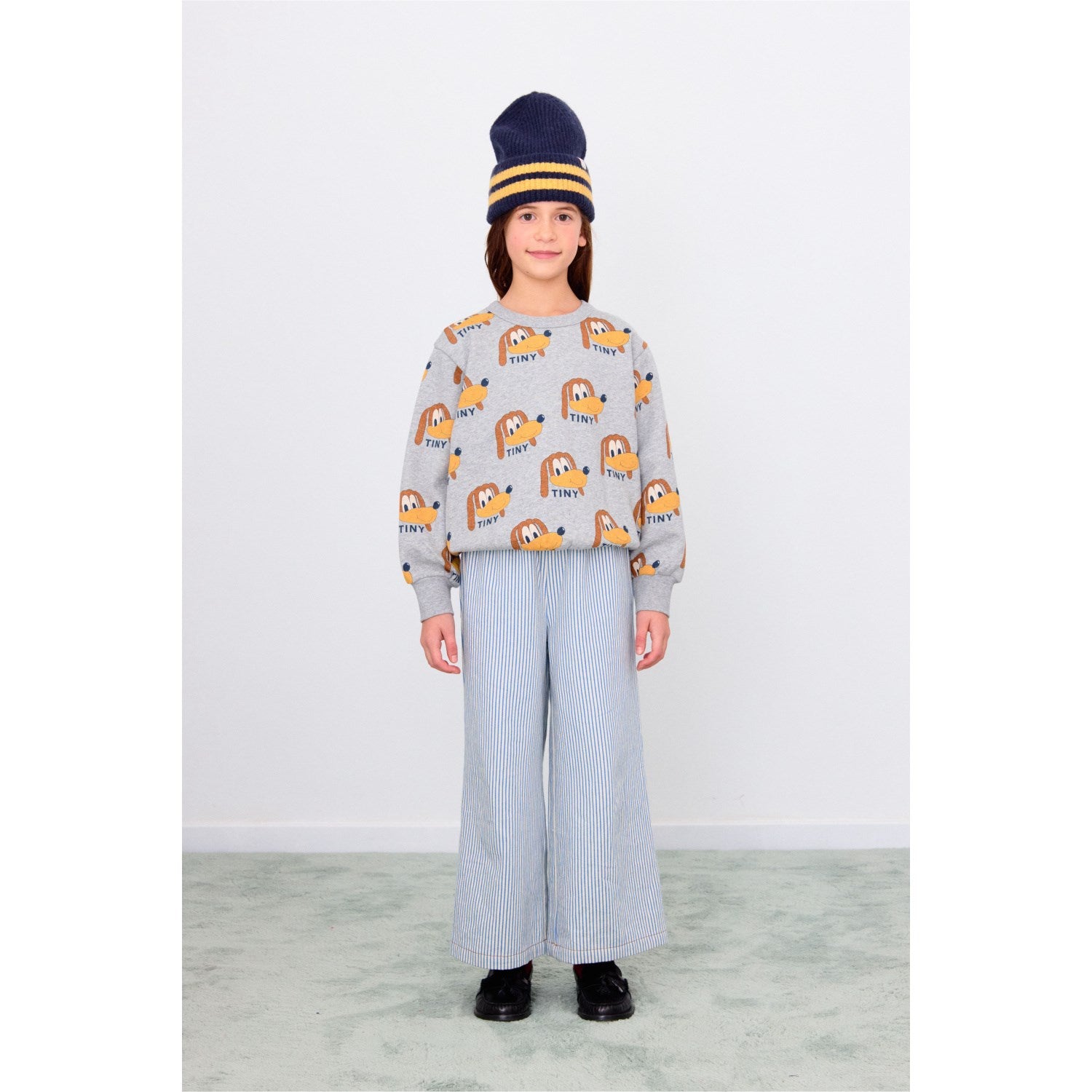 Buy TinyCottons Medium Grey Heather Dogs Sweatshirt | Luksusbaby