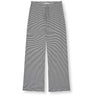 Mads Nørgaard Black/Vanilla Ice 2X2 Cotton Stripe Verona Pants
