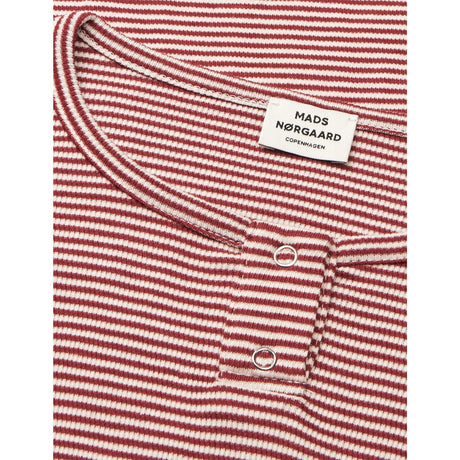 Mads Nørgaard Winery/Vanilla Ice 2X2 Cotton Stripe Tala Tee Ls