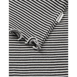 Mads Nørgaard Black/Vanilla Ice 2X2 Cotton Stripe Tiki Tee