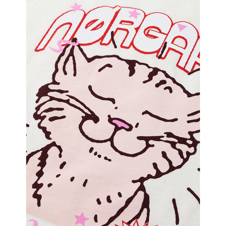 Mads Nørgaard Vanilla Ice Single Cotton Tuvina Print Tee