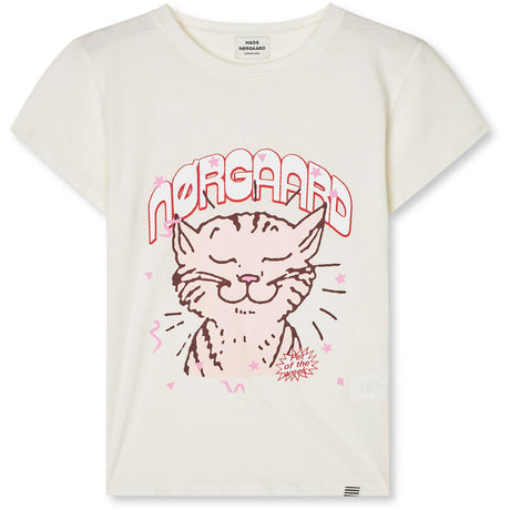Mads Nørgaard Vanilla Ice Single Cotton Tuvina Print Tee