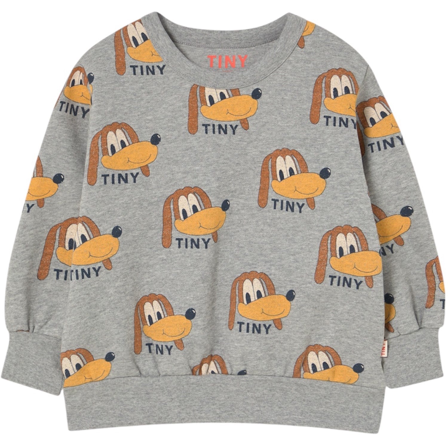 Buy TinyCottons Medium Grey Heather Dogs Sweatshirt | Luksusbaby