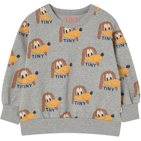 Buy TinyCottons Medium Grey Heather Dogs Sweatshirt | Luksusbaby