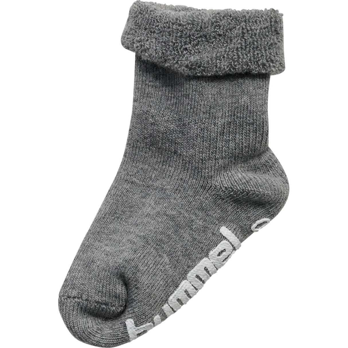 Hummel Grey Melange Mini Non Slip Sock