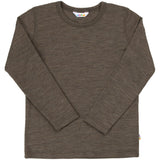 Joha Brown Melange Blouse M/Lange Sleeves