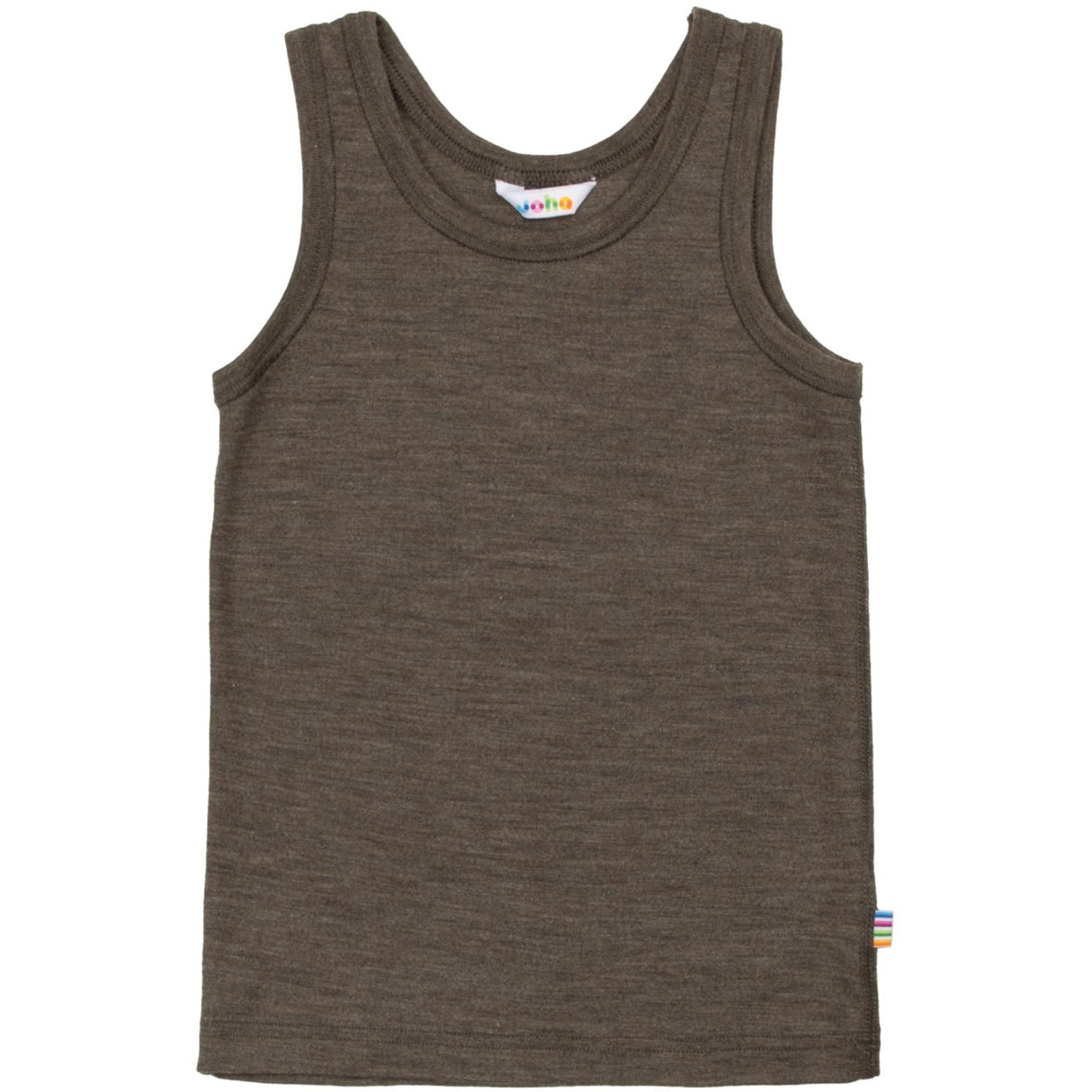 Joha Brown Melange Undershirt