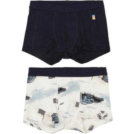 Joha Off White Boxer Shorts 2-Pack