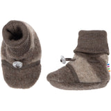 Joha Brown Slippers Double Lags