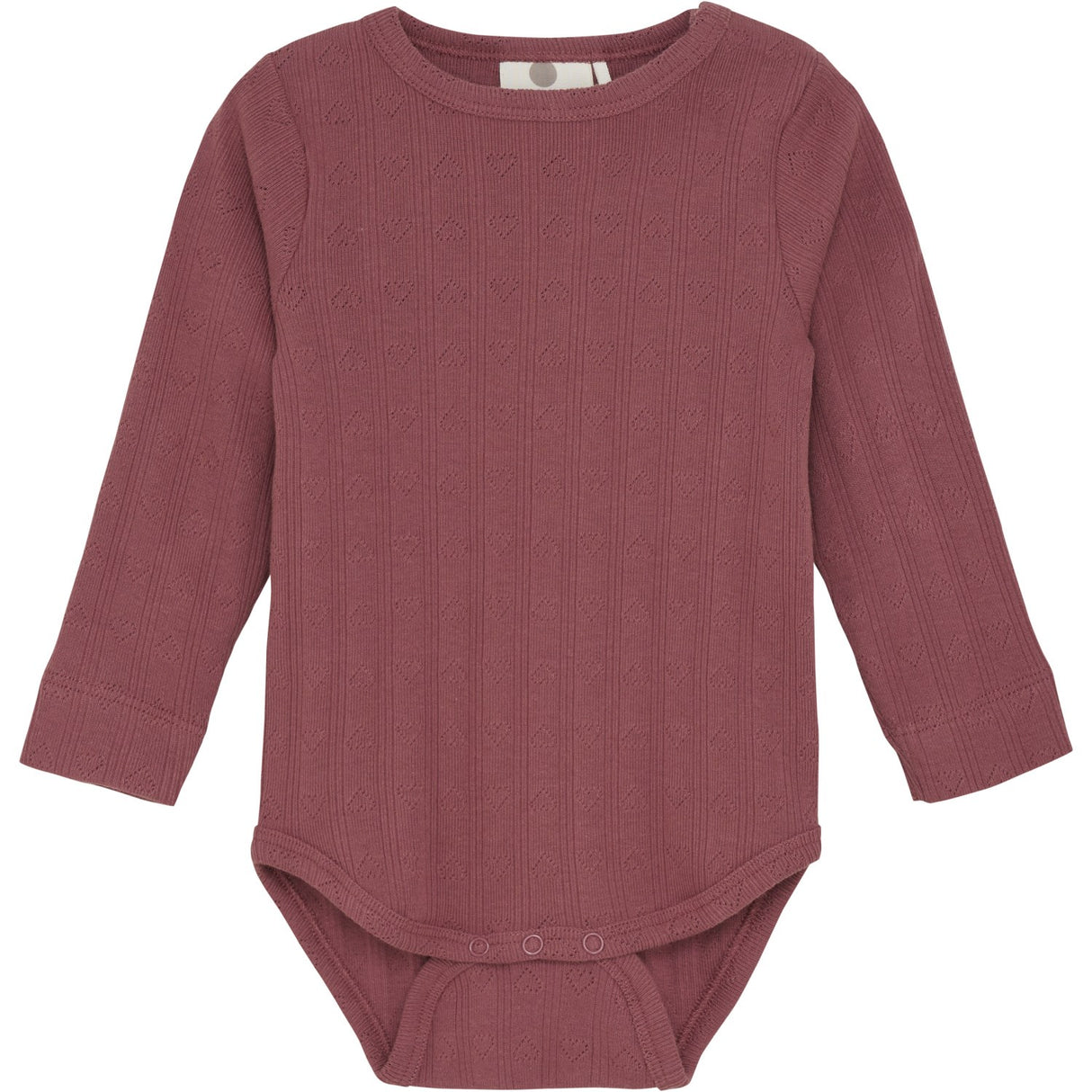 En Fant Roan Rouge Body Ls Pointelle