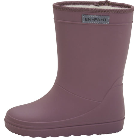 En Fant Rose Taupe Thermo Boots Solid