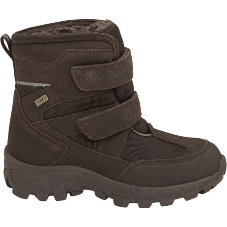 En Fant Chocolate Brown Boots Velcro Tex