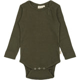 Petit Piao Green Leaf Body L/S Modal