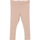 Petit Piao Nostalgic Rose/off White Legging Modal Striped