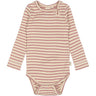 Petit Piao Nostalgic Rose/off White Body L/S Modal Striped