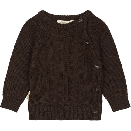Petit Piao Brown PpDaqo Knit Shirt