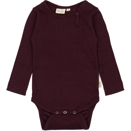 Petit Piao Dark Grape Body L/S Modal