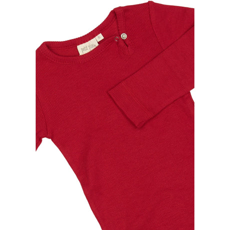 Petit Piao Jet Red Body L/S Modal
