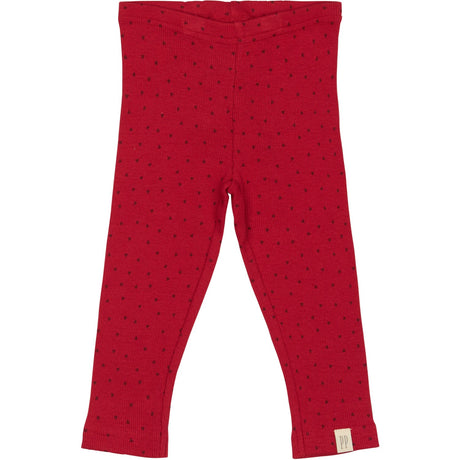 Petit Piao Jet Red/Biking Red Legging Modal Heart