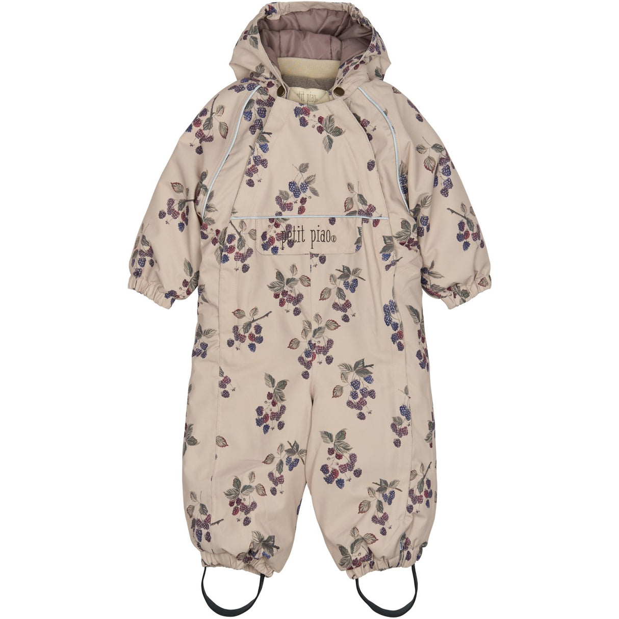 Petit Piao Blackberry AOP PPDard Snowsuit
