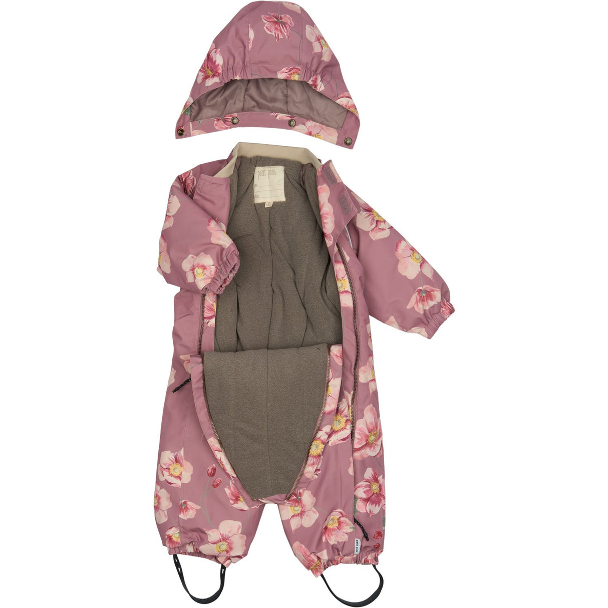 Petit Piao Autumn Anemone AOP PPDard Snowsuit