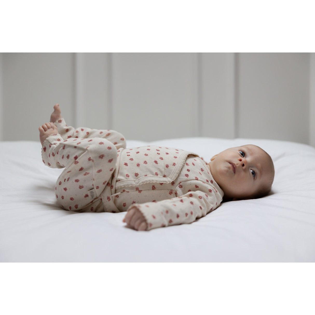 Petit Piao Autumn Anemone AOP PPDia Body L/S Fold Pointel NOOS