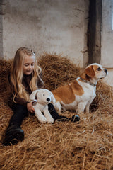 by Astrup Plush Dog with Puppies