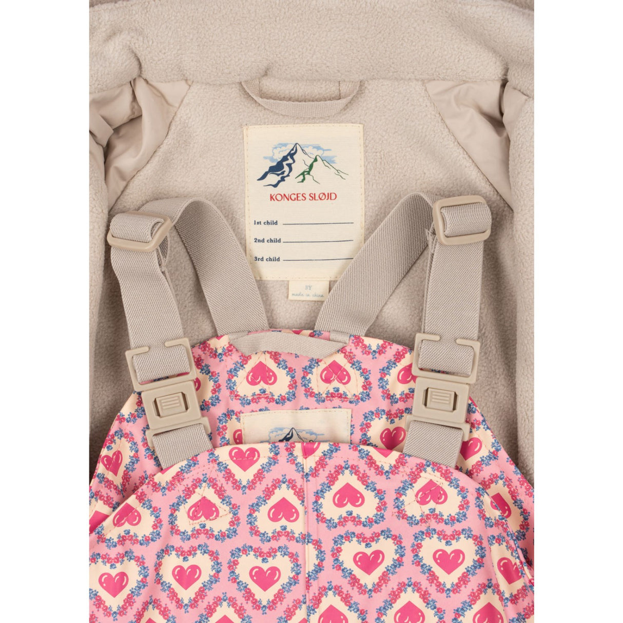 Konges Sløjd Felice Rose Rainy Palme Set Girl