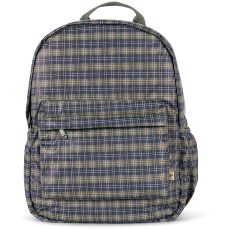 Konges Sløjd Laurel Blue Check Rainy Kids Backpack Midi