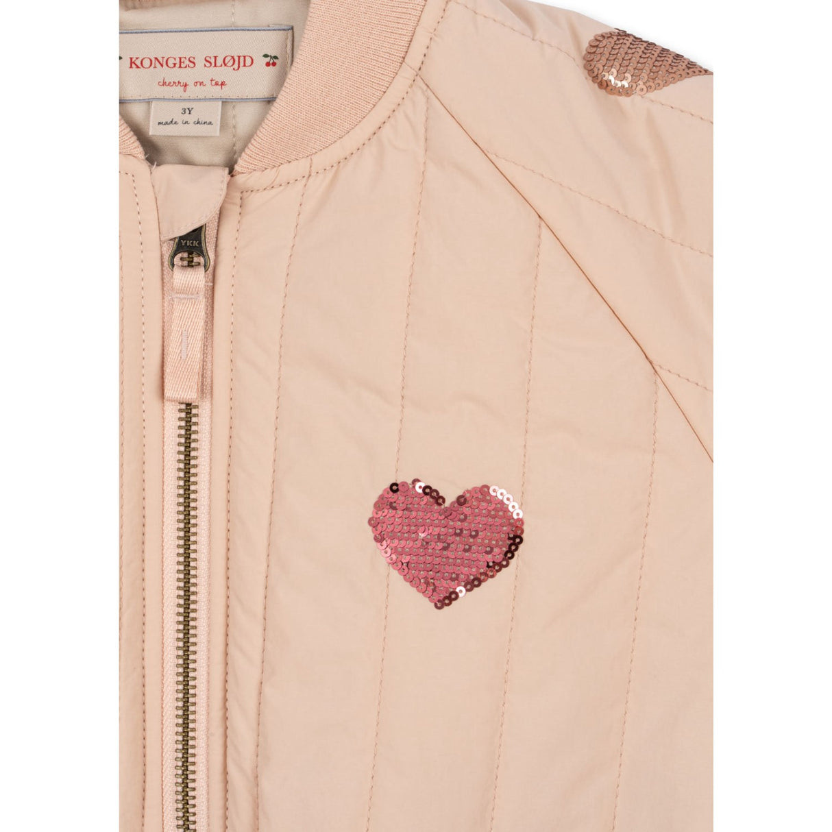 Konges Sløjd Cameo Rose Juno Sequin Bomber Jacket