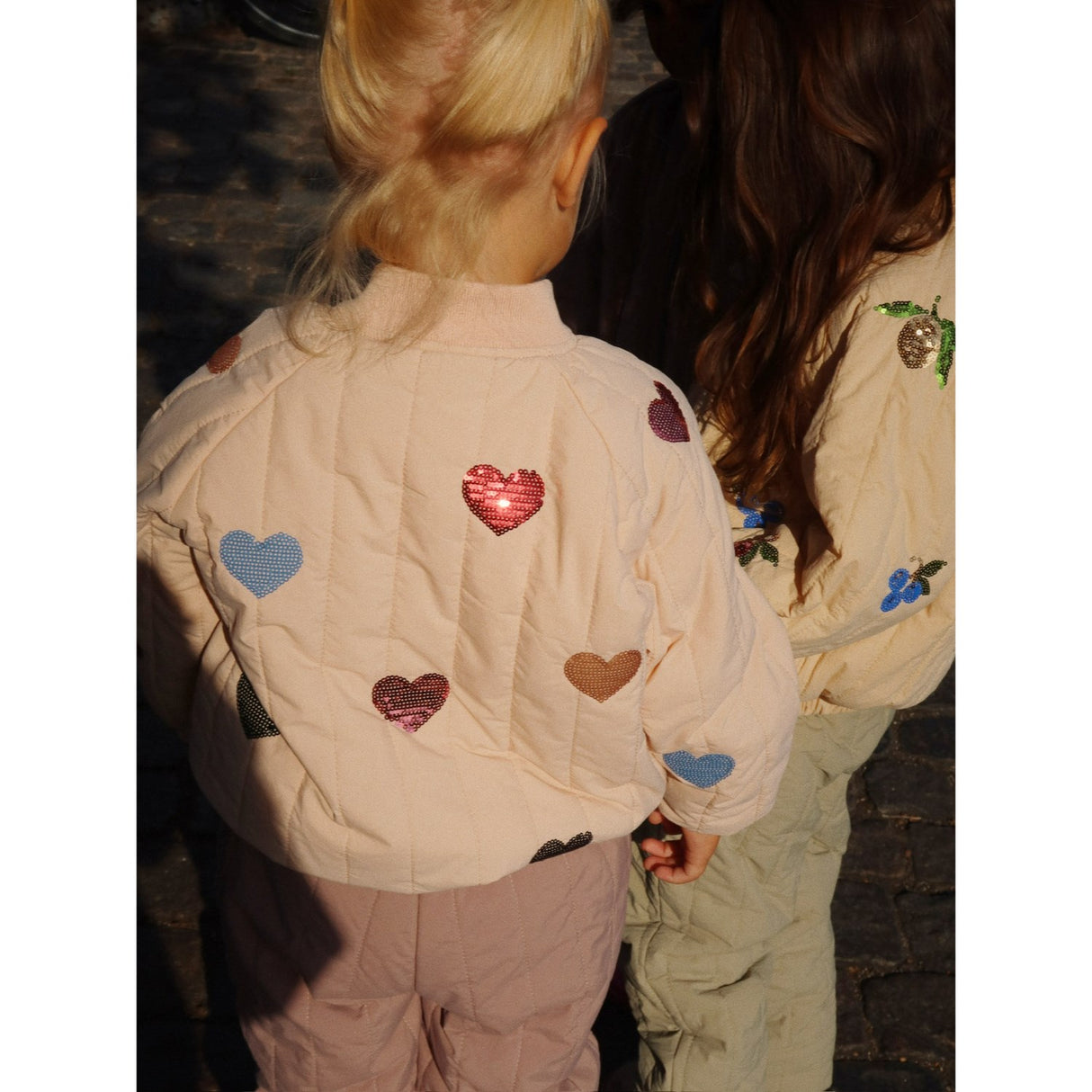 Konges Sløjd Cameo Rose Juno Sequin Bomber Jacket