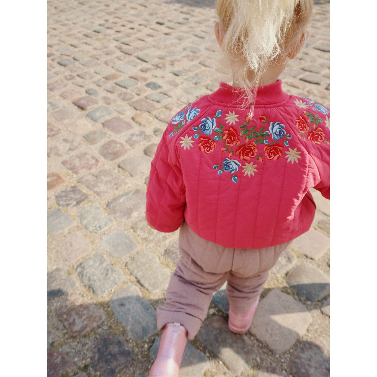 Konges Sløjd Raspberry Wine Juno Bomber Jacket