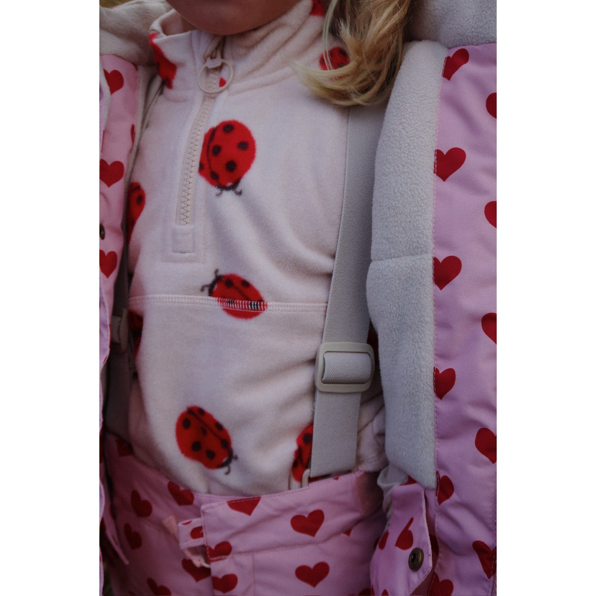 Konges Sløjd Ladybug Tavi Fleece Sweatshirt Grs