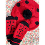 Konges Sløjd Barbados Cherry Ladybug Mittens