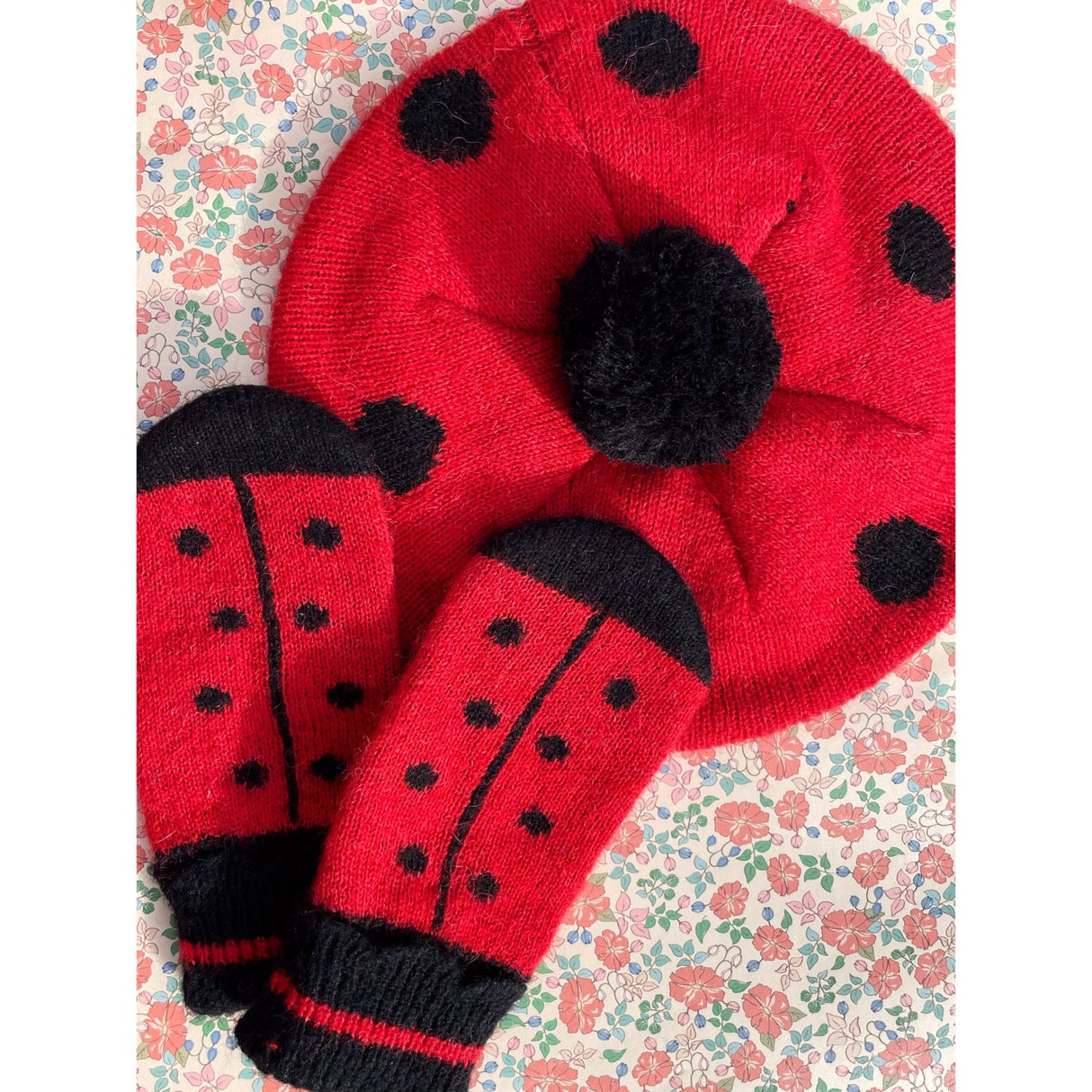 Konges Sløjd Barbados Cherry Ladybug Beret