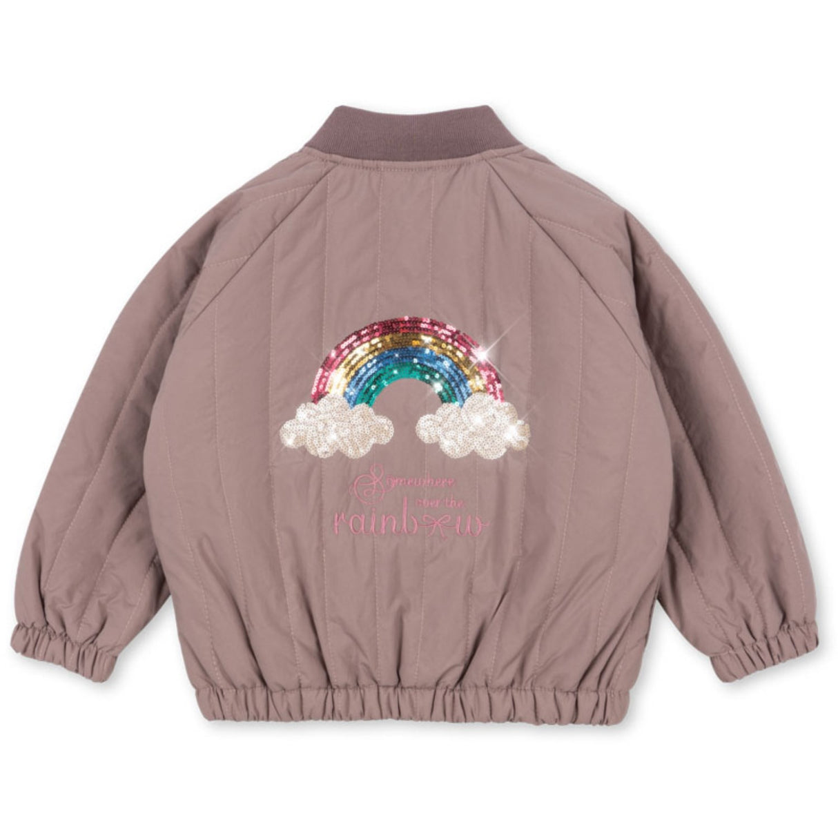 Konges Sløjd Twilight Mauve Juno Sequin Bomber Jacket