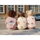 Konges Sløjd Twilight Mauve Juno Sequin Bomber Jacket