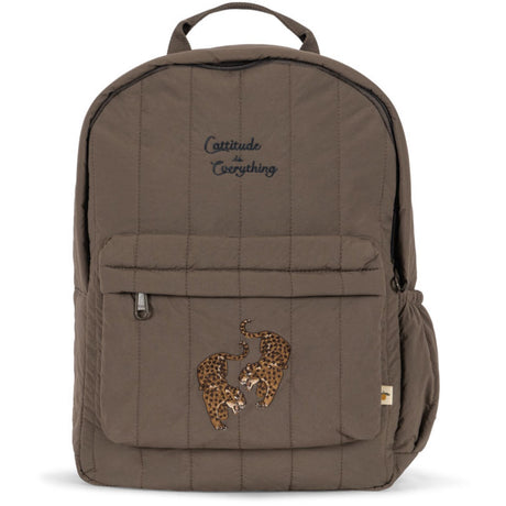 Konges Sløjd Walnut Juno Quilted Backpack Midi