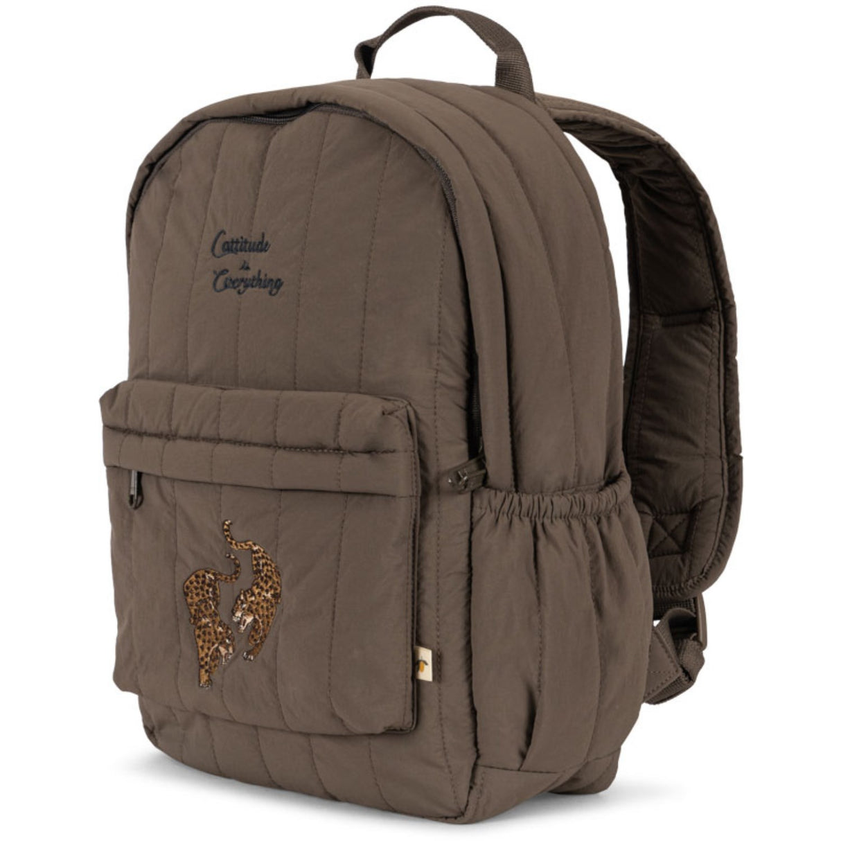 Konges Sløjd Walnut Juno Quilted Backpack Midi