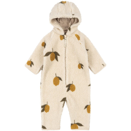 Konges Sløjd Mon Grand Citron Jody Teddy Onesie Grs
