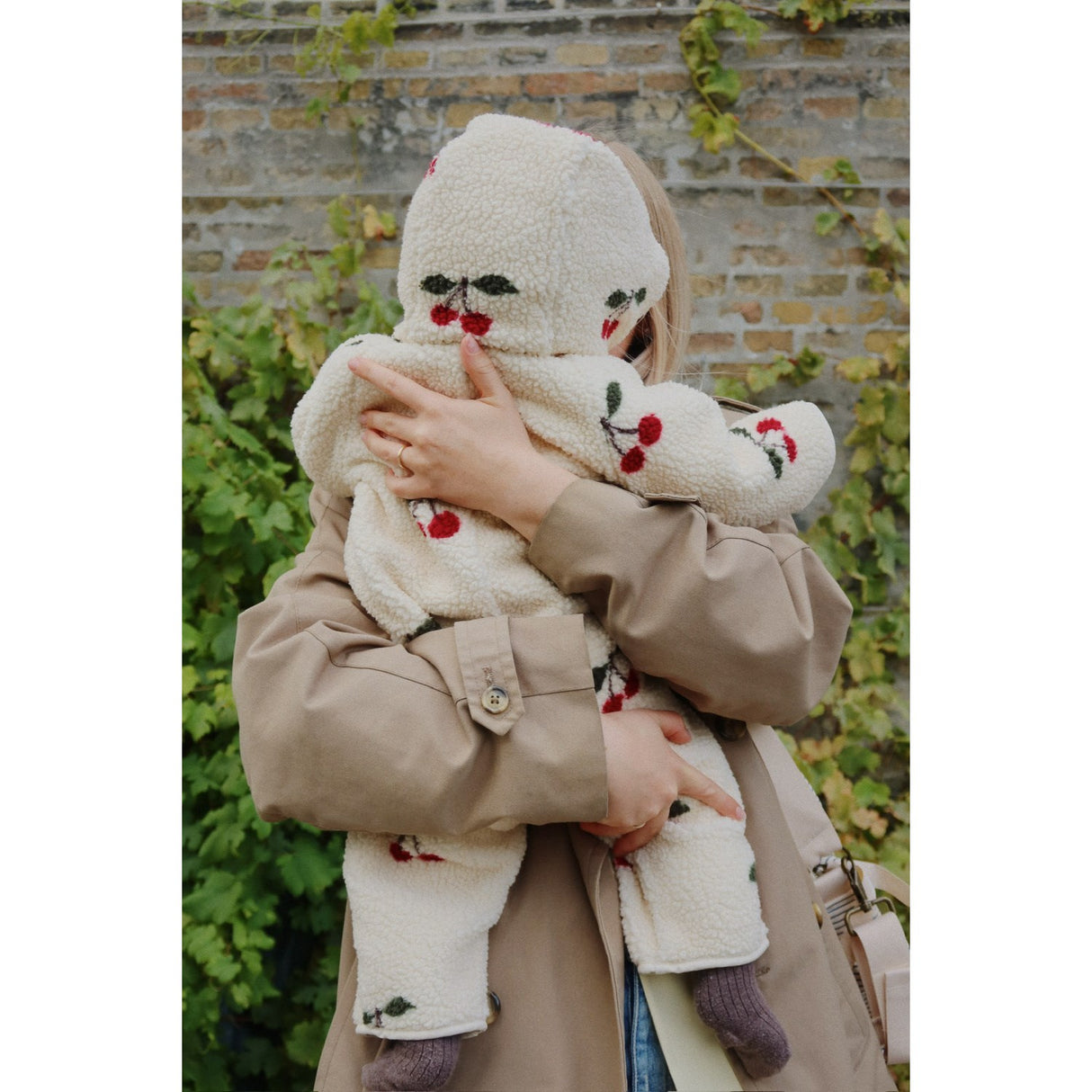 Konges Sløjd Ma Grande Cerise Jody Teddy Onesie Grs