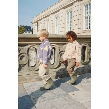 Konges Sløjd Dino Mist Jody Teddy Jacket Grs