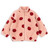 Konges Sløjd Ladybug Pink Jody Teddy Jacket Grs