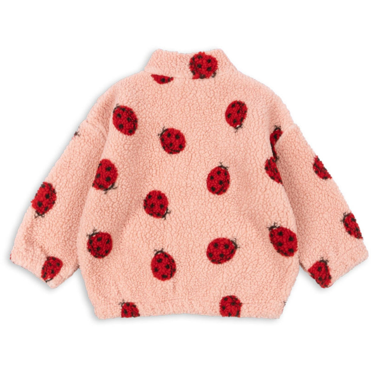 Konges Sløjd Ladybug Pink Jody Teddy Jacket Grs